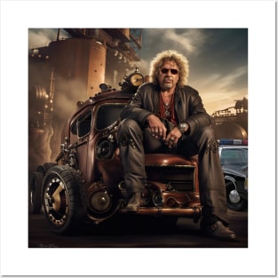 Sammy Hagar I Can't Drive 55  Steampunk Posters and Art